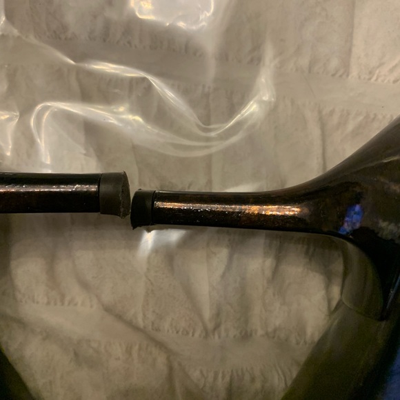 Donald J Pliner bronze woman’s open toe Mary Jane shoes size 8.5 - Picture 7 of 14